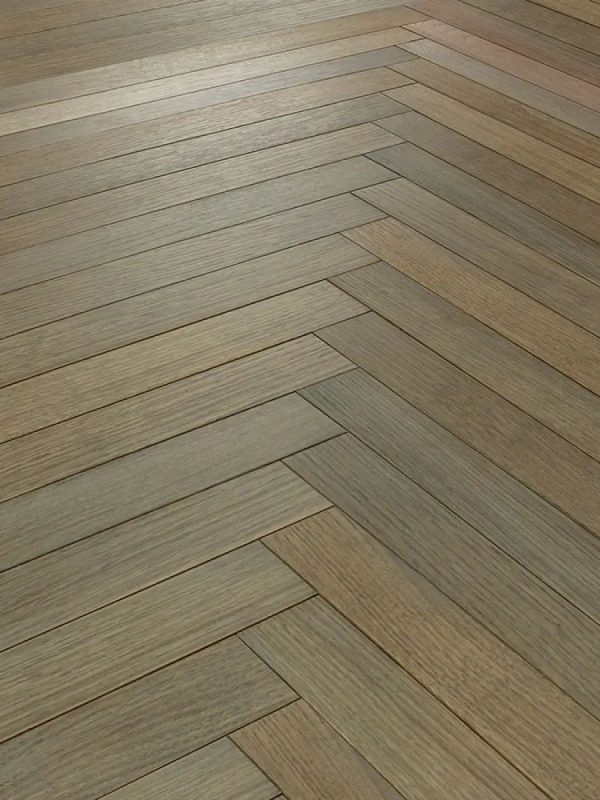 Italian herringbone 90° 45 mm Oak Sky