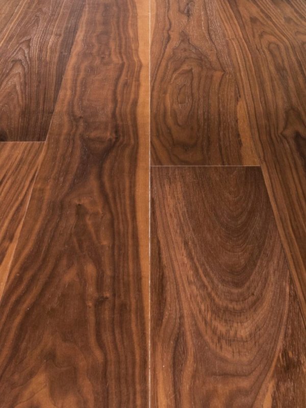 American Black Walnut: smoothed or brushed, unfinished or oiled or varnished transparent.