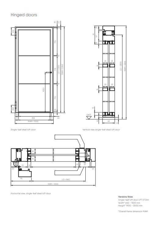 Dimensions and Fitting Data – Dimensione dhe Të Dhënat e Montimit - Figura 6