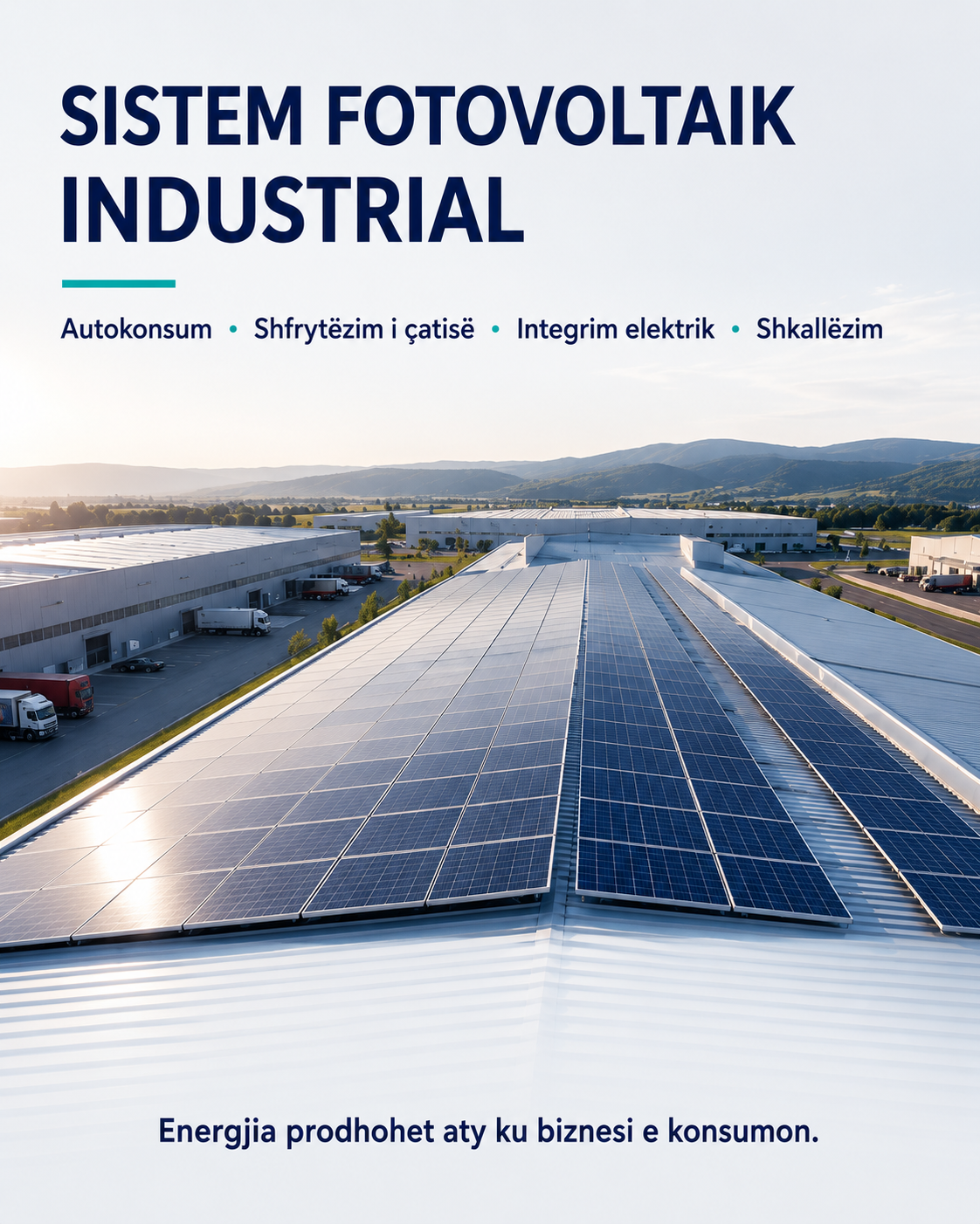 Sistem Fotovoltaik Industrial