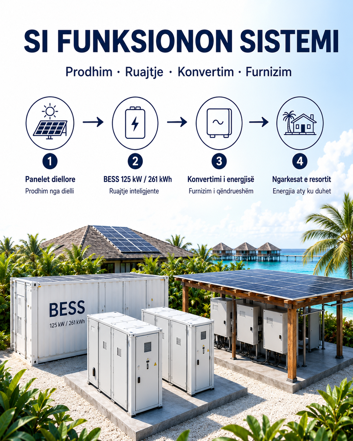 Sistem Solar me BESS për Struktura Turistike - Figura 2
